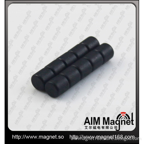 Epoxy coated cylinder neodymium magnet